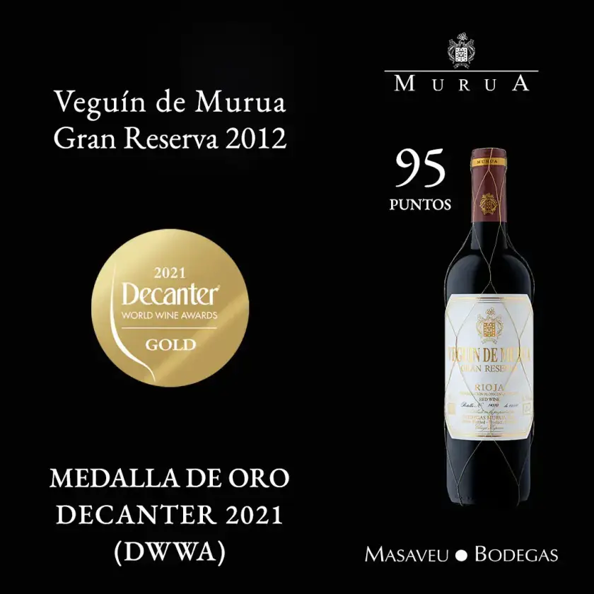 Anuncio medalla de oro Veguín de Murua