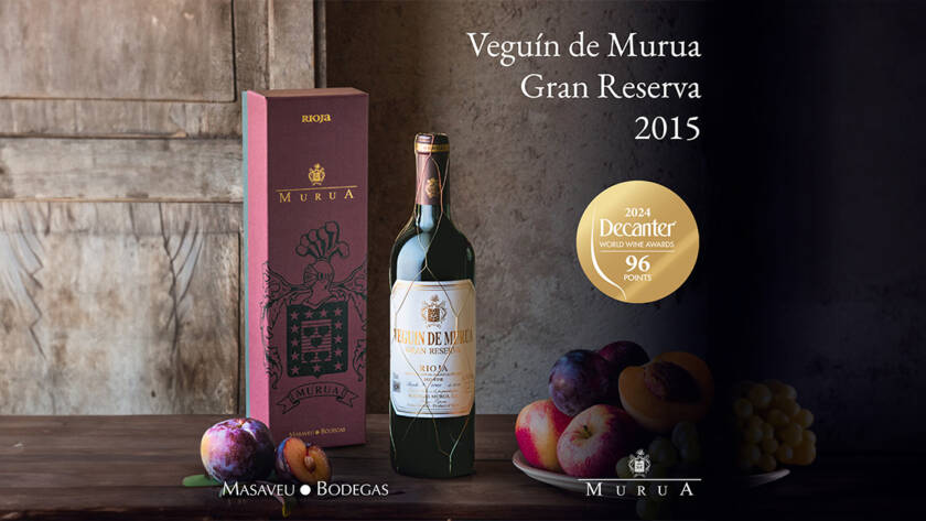 Veguín de Murua Gran Reserve achieves the best result in its history in Decanter.