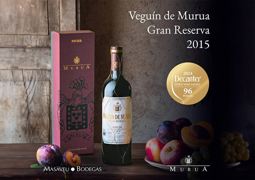 Veguín de Murua Gran Reserva logra el mejor resultado de su historia en Decanter