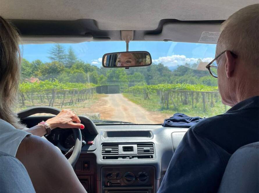 Tim Atkin at Fillaboa wineries 2024