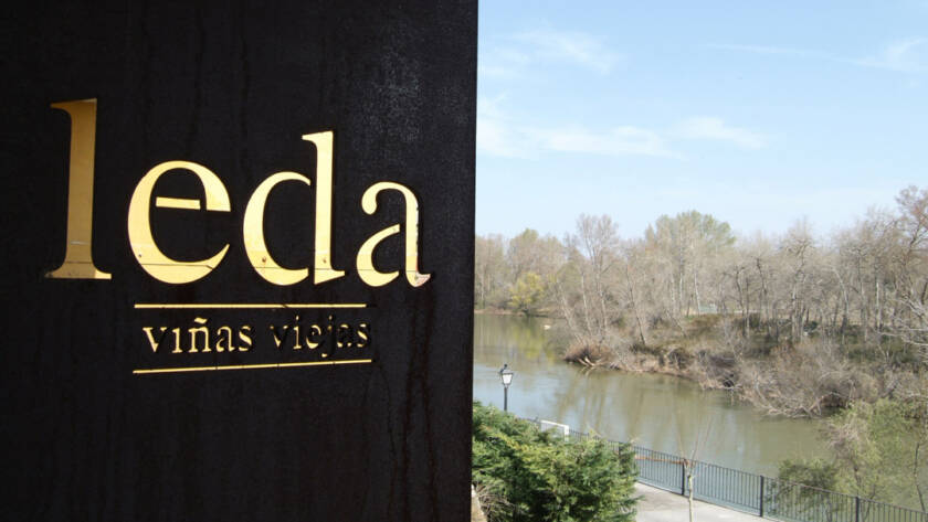 Vistas al duero desde bodegas Leda