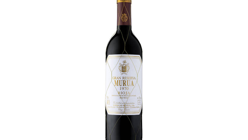 Botella vino tinto Rioja Murua