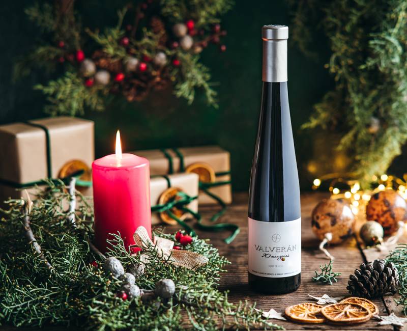 Navidad bodegón sidra Valveran