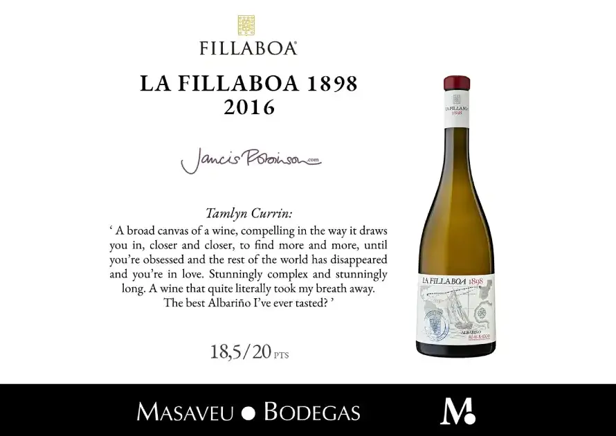 El vino más premium de Bodegas Fillaboa