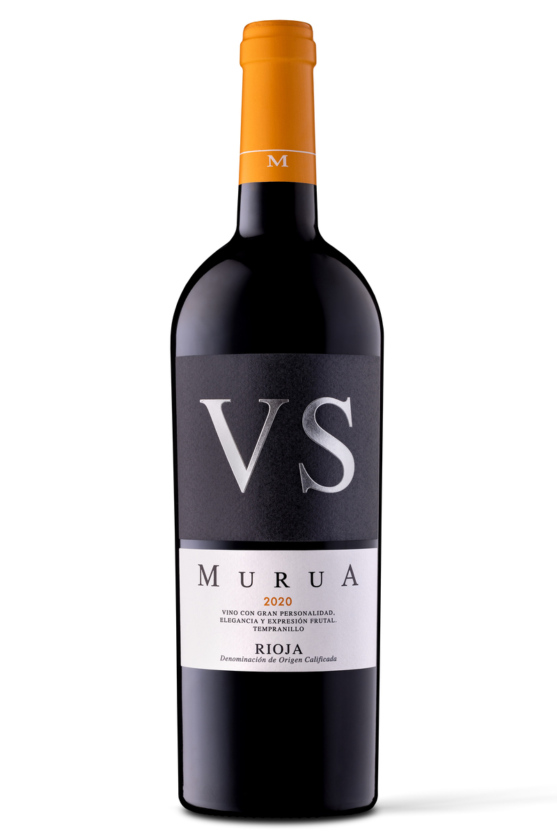 Botella vino tinto Murua
