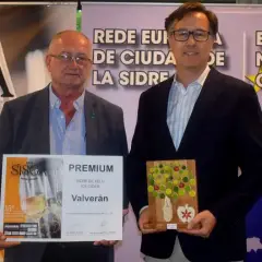 Valverán 20 manzanas, Mejor Sidra de Hielo en el Salón Internacional de Sidras de Gala